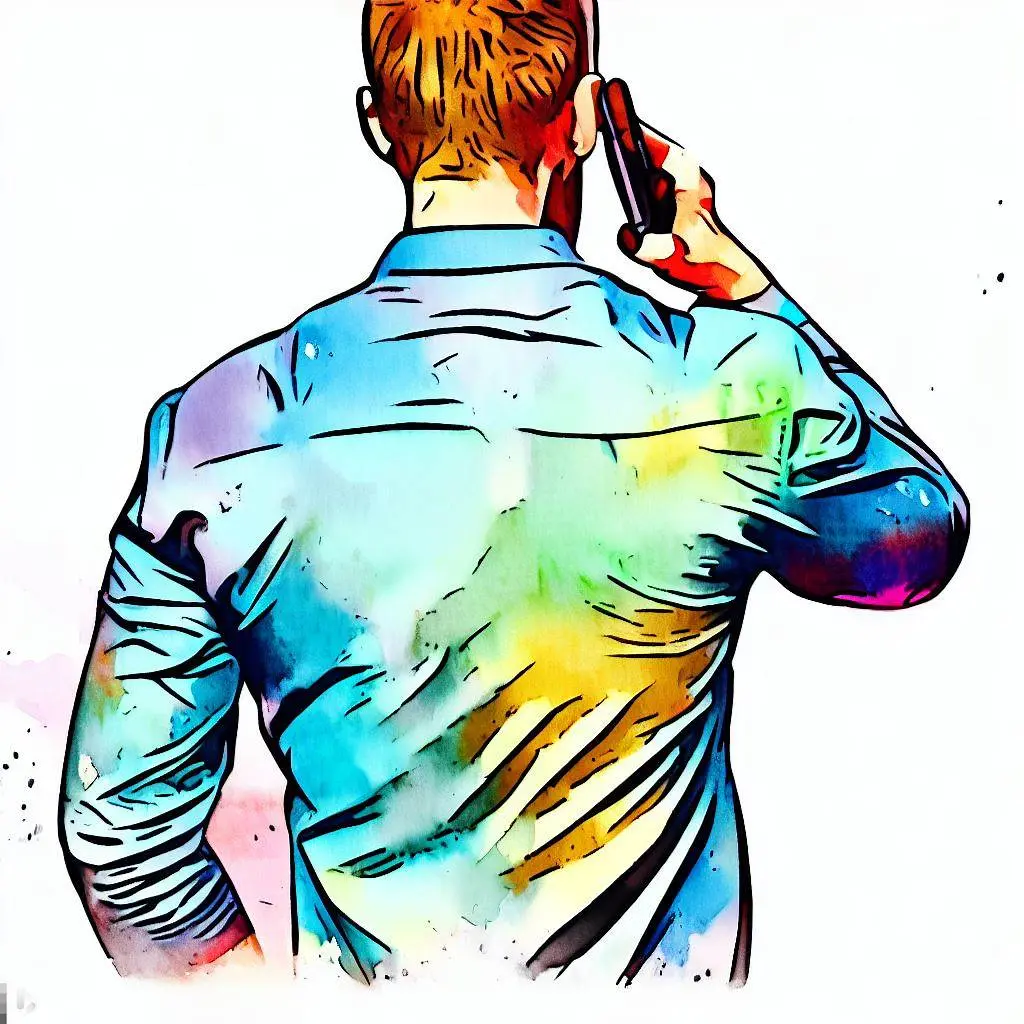 Someone making a sale online